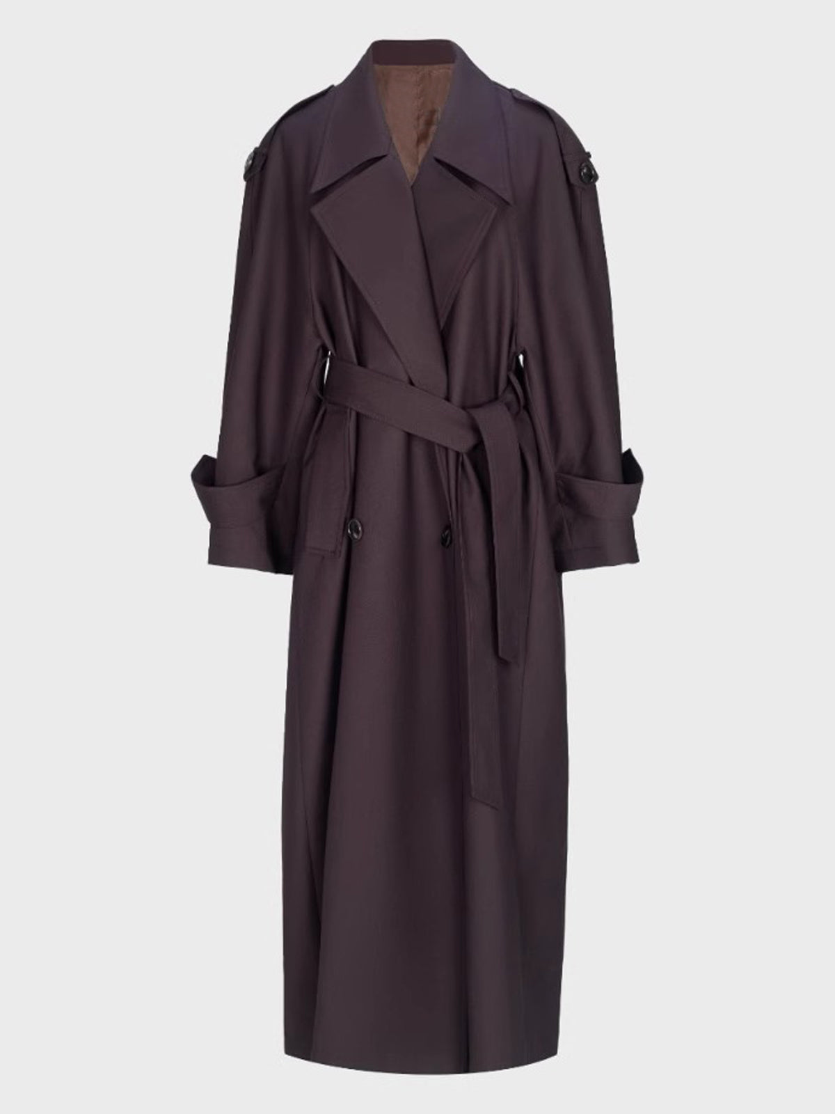 Klassischer Trenchcoat mit Gürtel