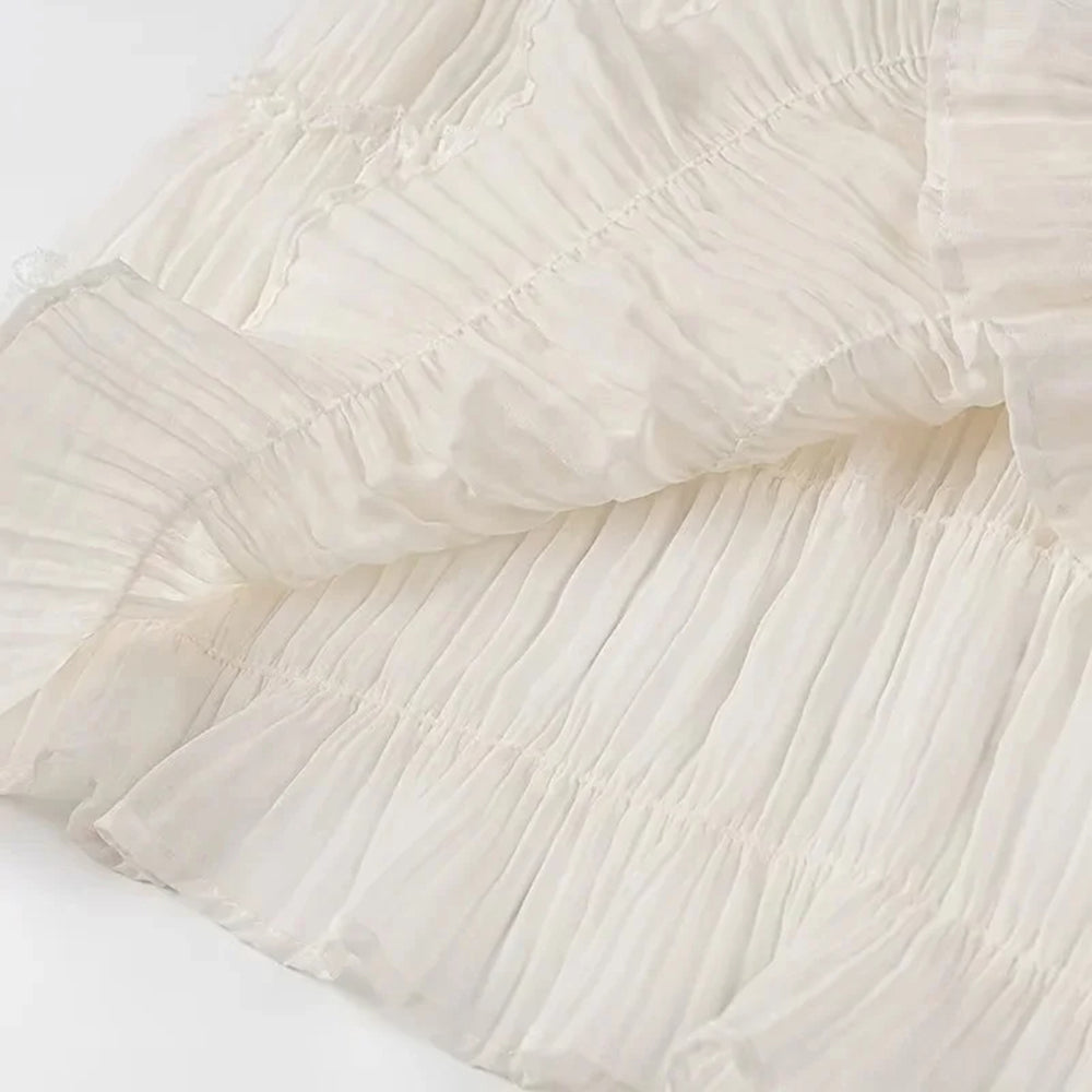 Plissee Rüschen set