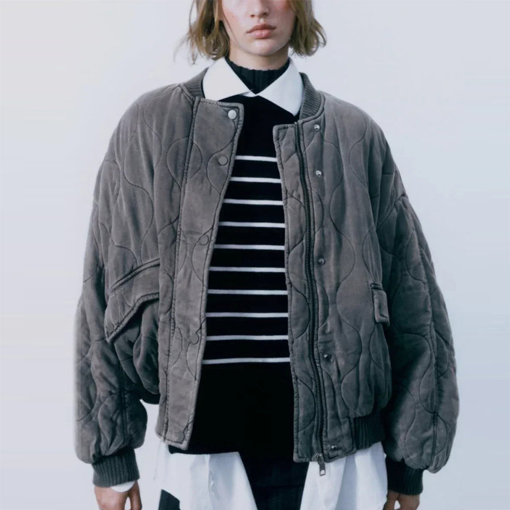 Oversized Bomberjacke