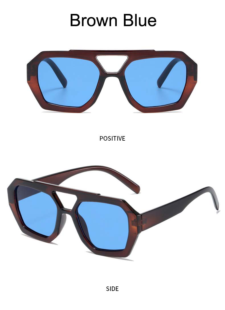 Retro Square: Trendige quadratische Brille in vielfältigen Farben und stilvollem Gestell“