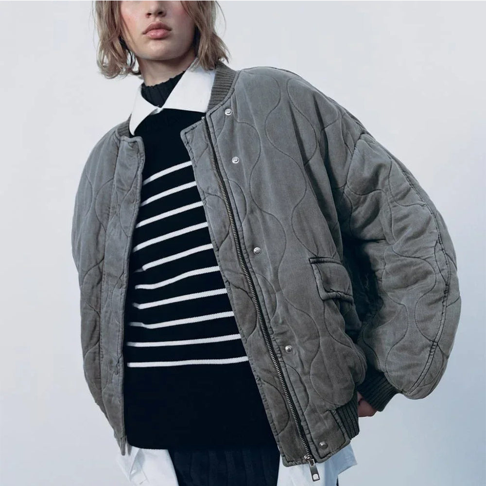 Oversized Bomberjacke