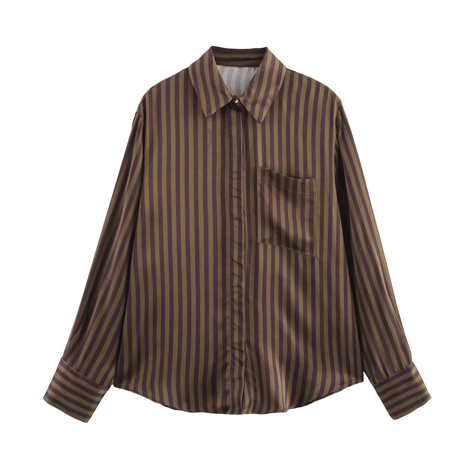 Lässiger Zweiteiler mit Streifen