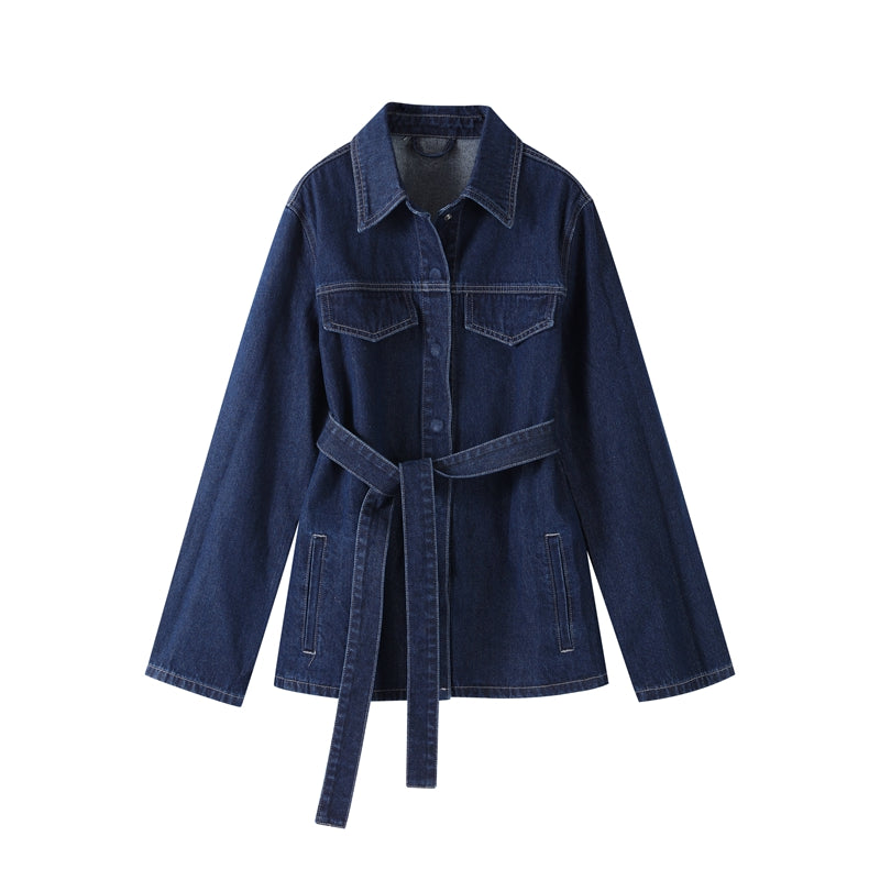 Denim Jacket and Pants Set