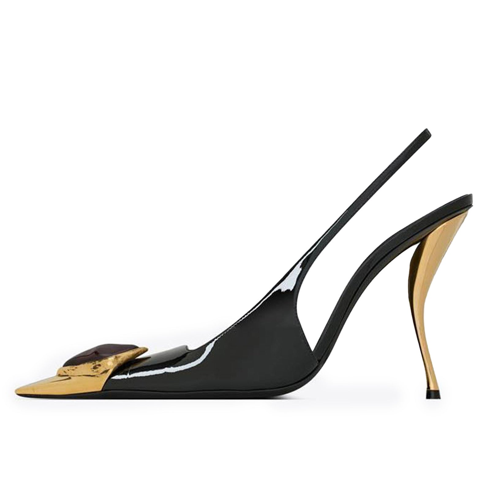 Glamouröse Sandalen mit Edelstein-Besatz