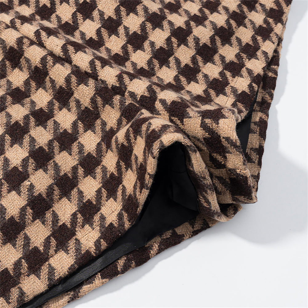 Cropped Jacke & High-Waist Shorts (Herbst-Stil)