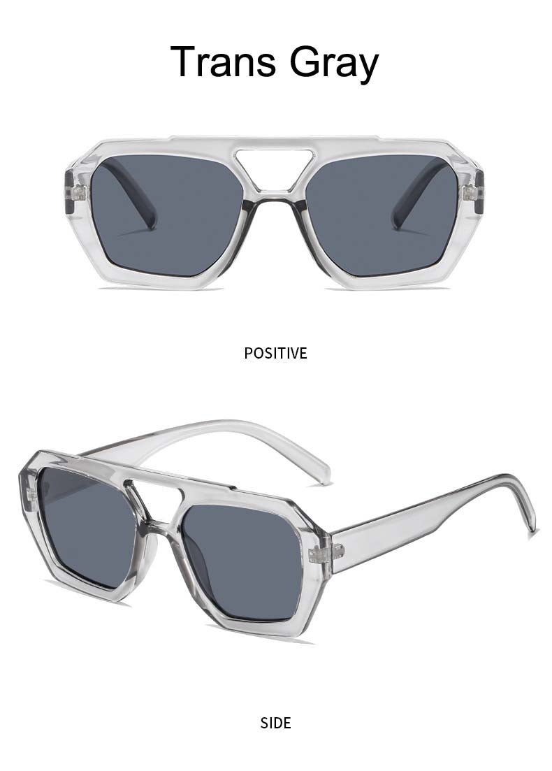 Retro Square: Trendige quadratische Brille in vielfältigen Farben und stilvollem Gestell“