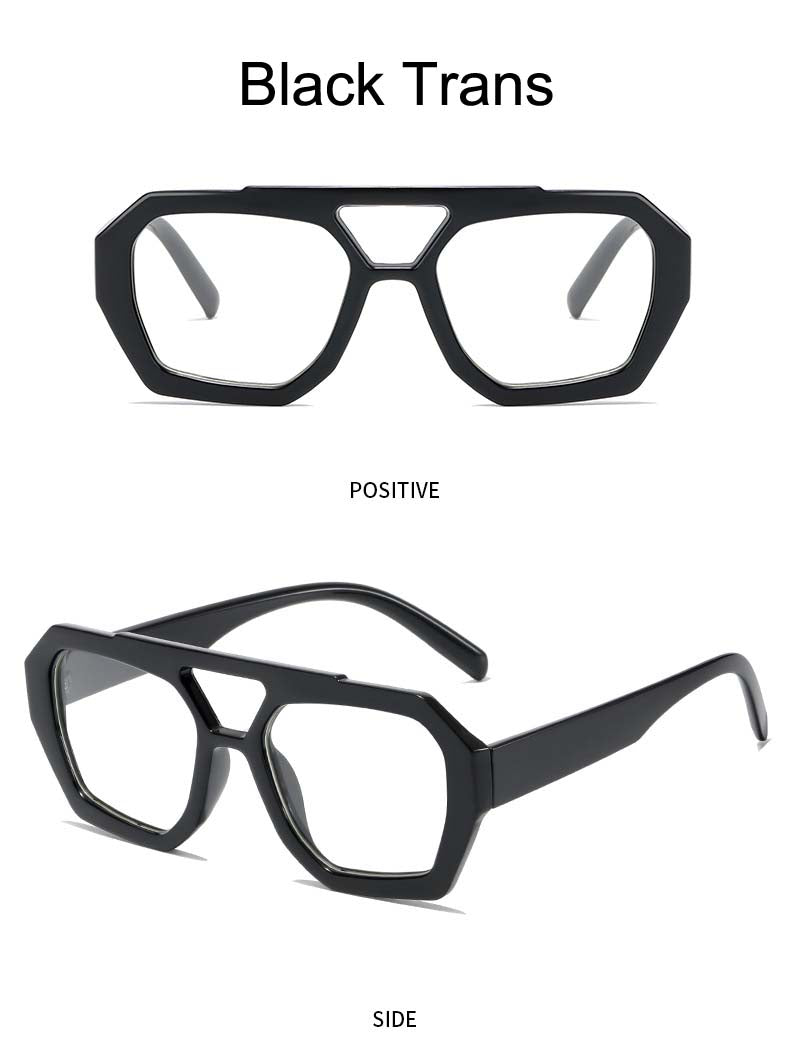 Retro Square: Trendige quadratische Brille in vielfältigen Farben und stilvollem Gestell“