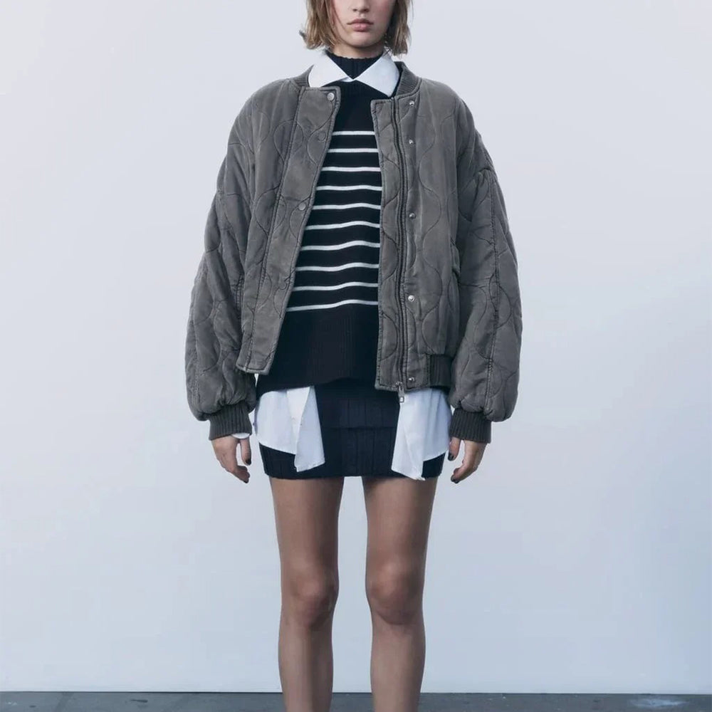 Oversized Bomberjacke