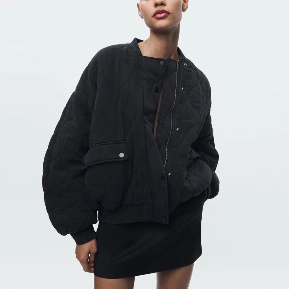 Oversized Bomberjacke
