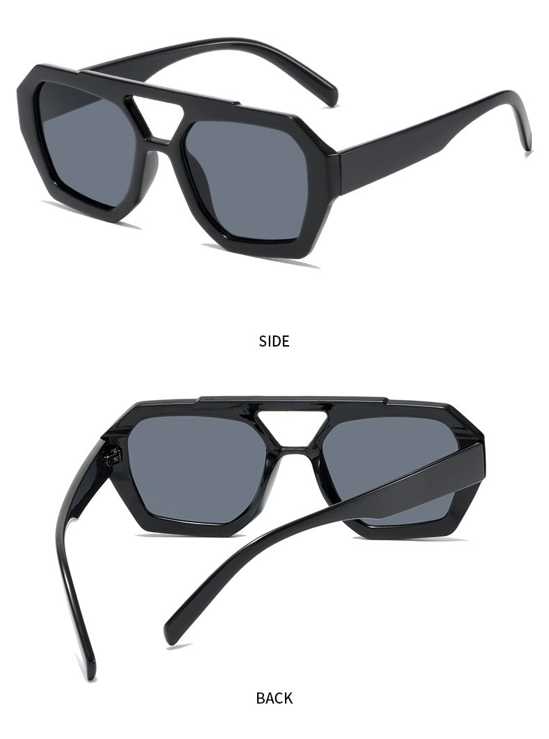 Retro Square: Trendige quadratische Brille in vielfältigen Farben und stilvollem Gestell“