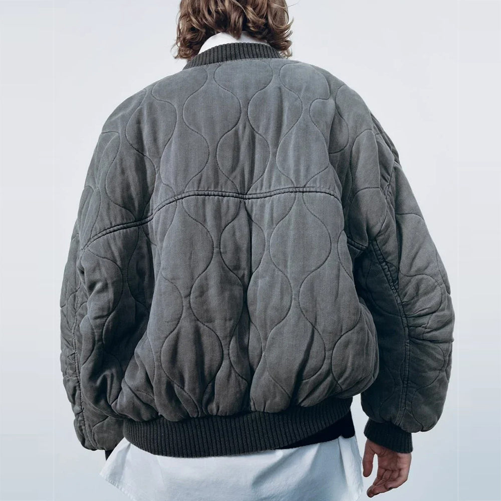Oversized Bomberjacke