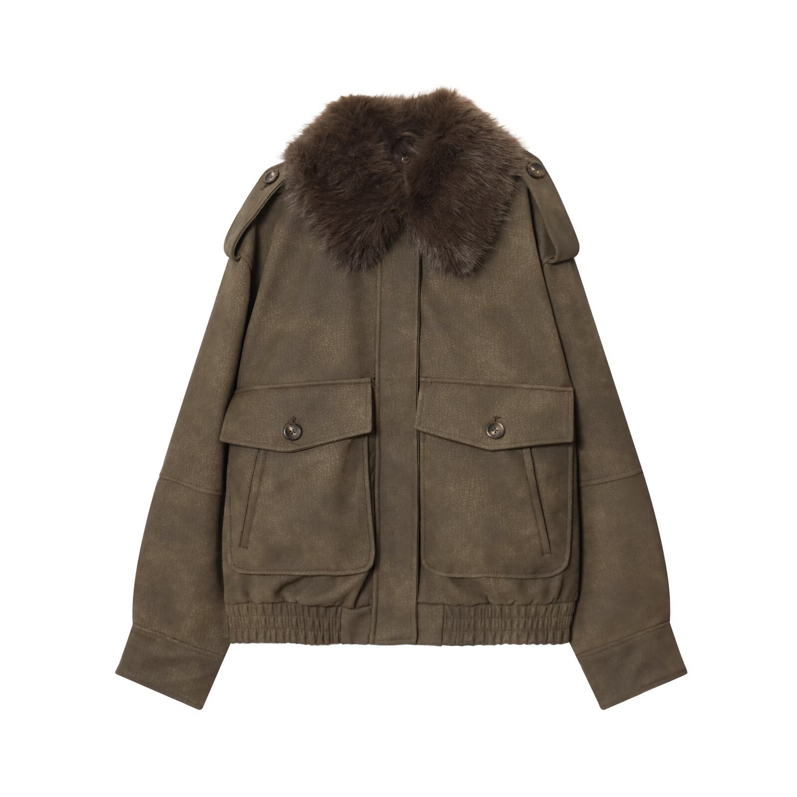 Lässige Pilotenjacke