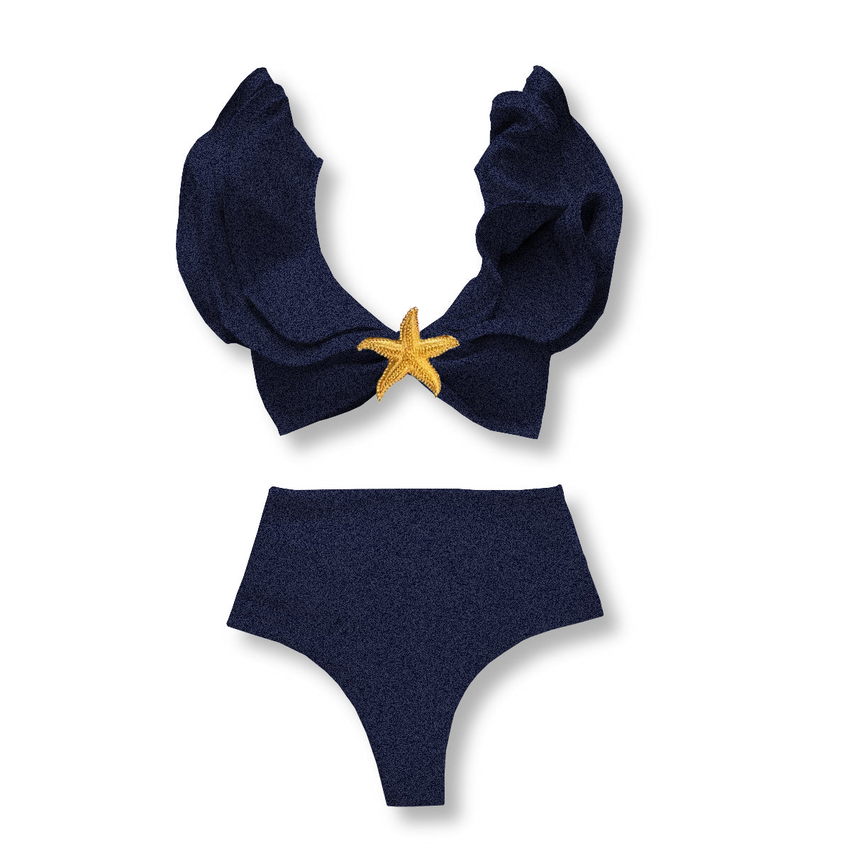 Three-Piece Bikini Set with Skirt