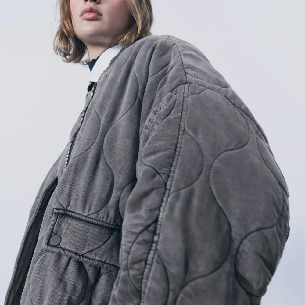 Oversized Bomberjacke