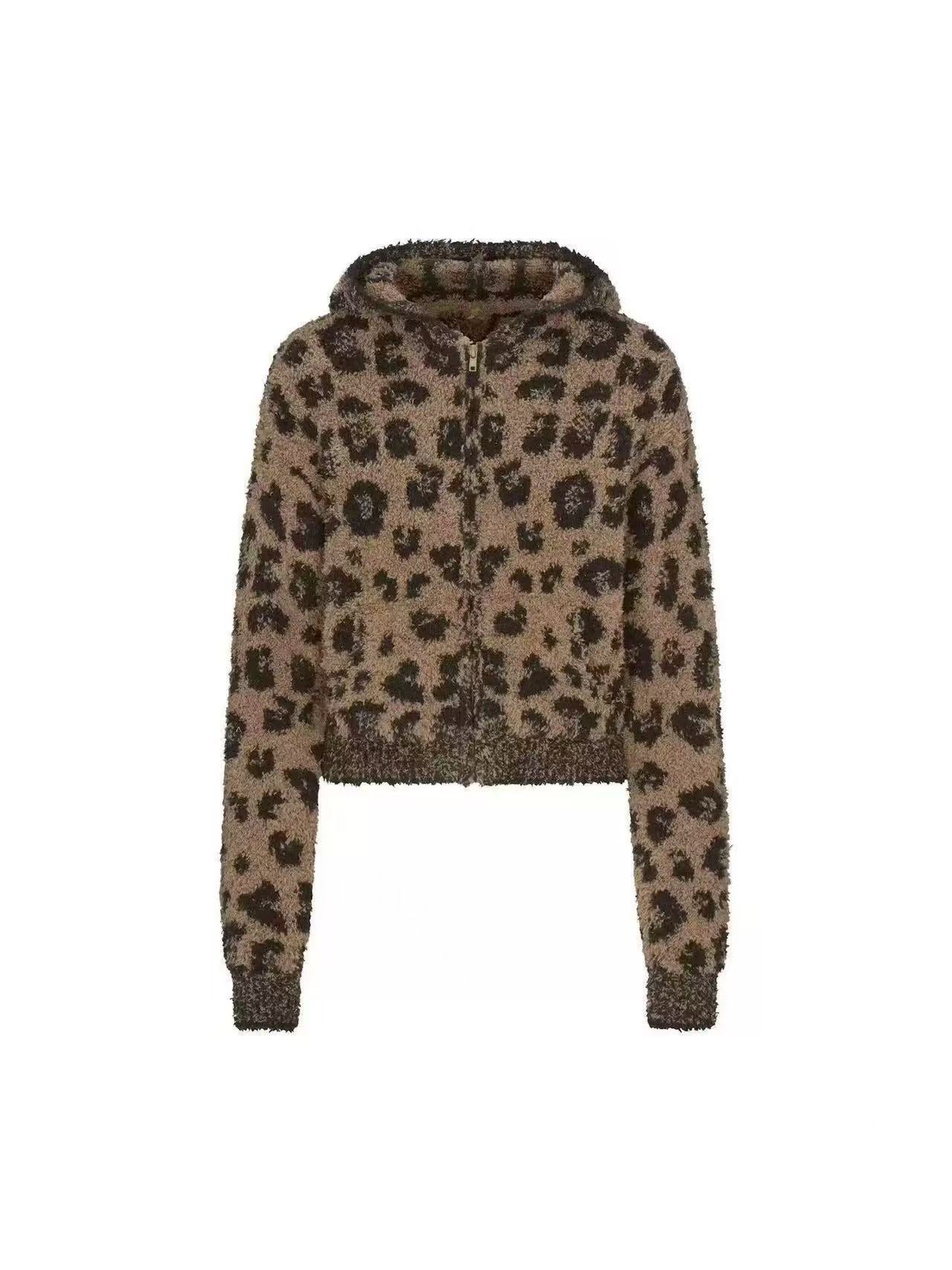 Flauschiges Leoparden