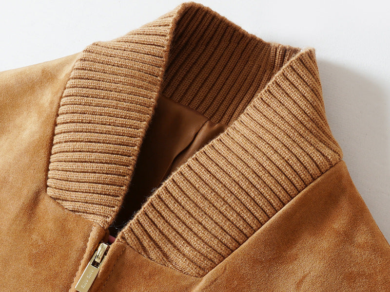 Klassische Jacke mit Stehkragen