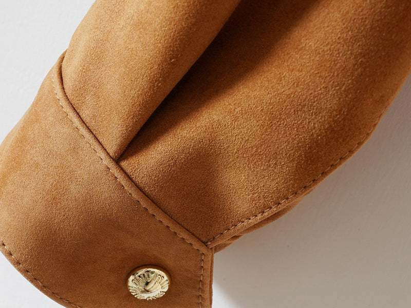 Klassische Jacke mit Stehkragen