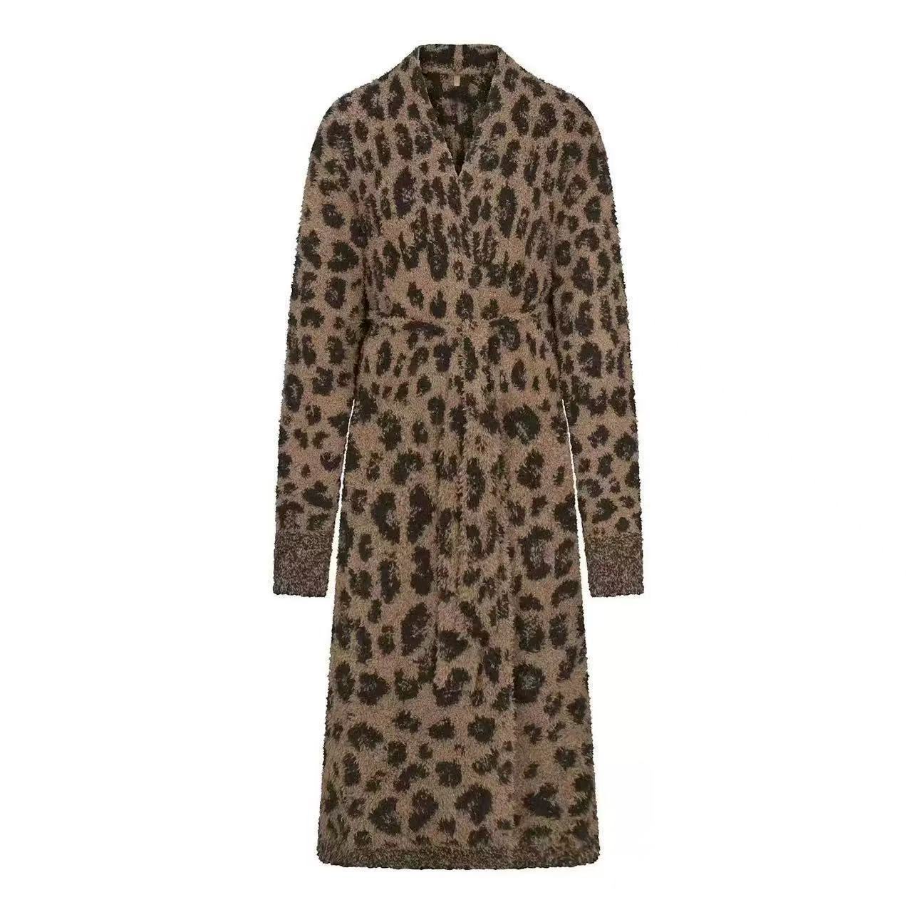 Flauschiges Leoparden