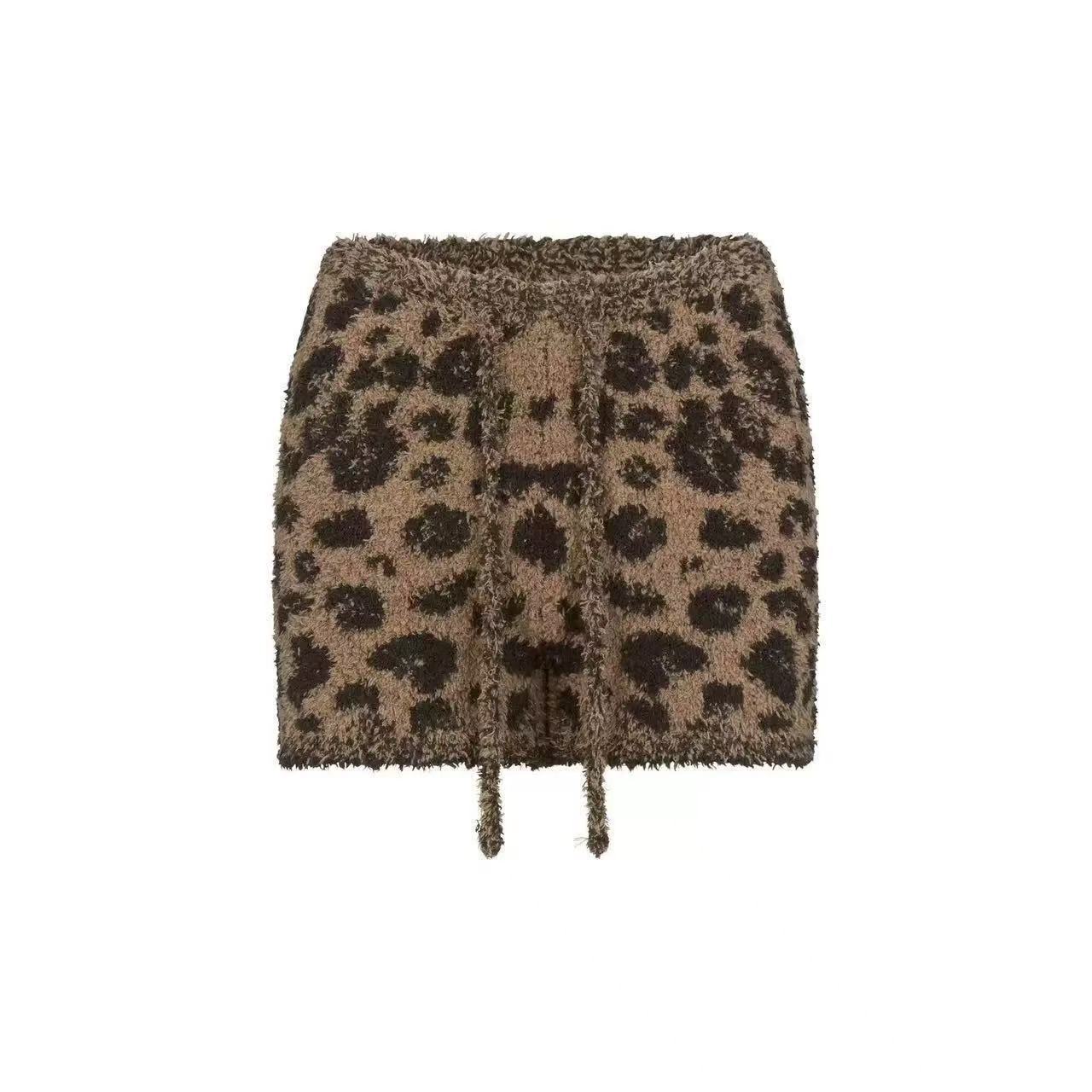 Flauschiges Leoparden