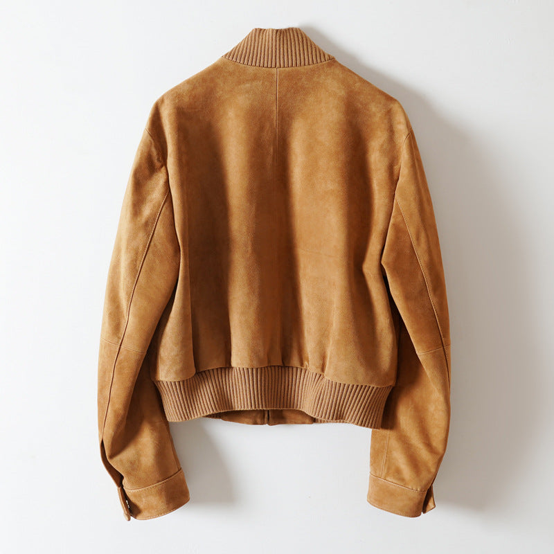 Klassische Jacke mit Stehkragen