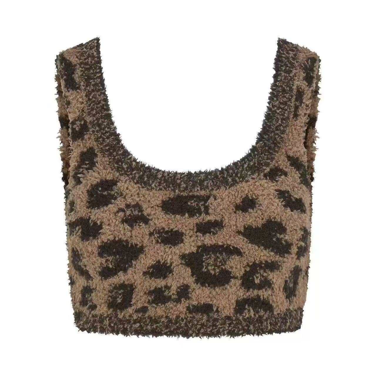 Flauschiges Leoparden