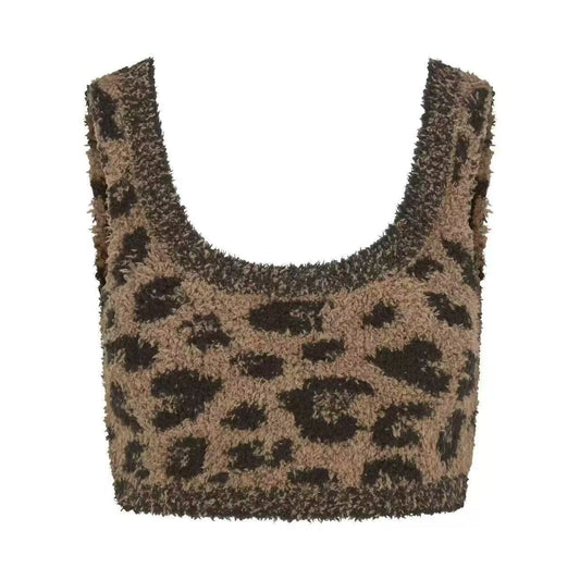 Flauschiges Leoparden