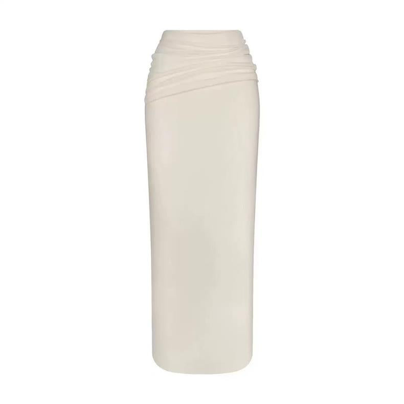 Eleganter Maxirock mit Raffungen