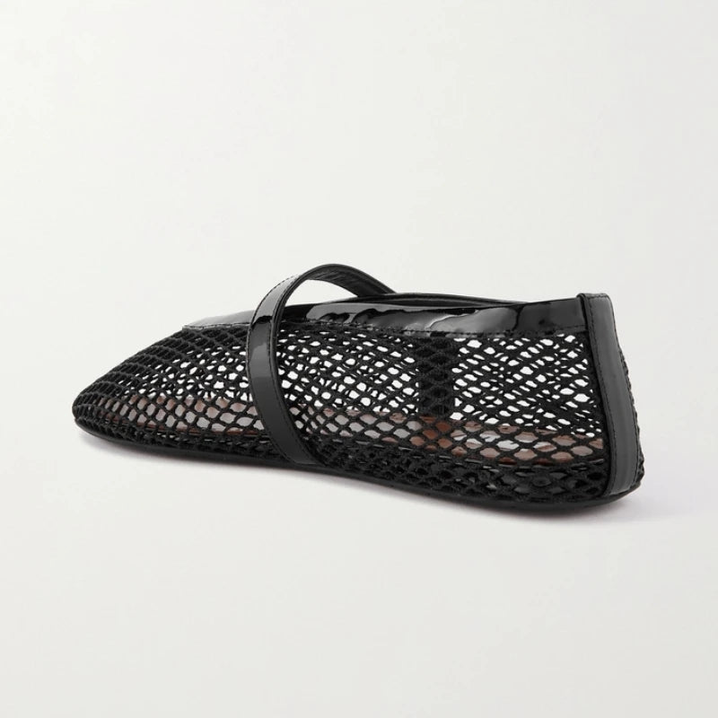 Netz Sandalen