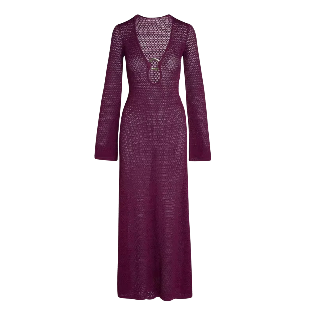 EleganceDrape - Strickkleid