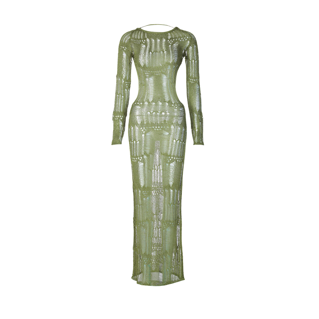 GeoGlam Strick Maxikleid