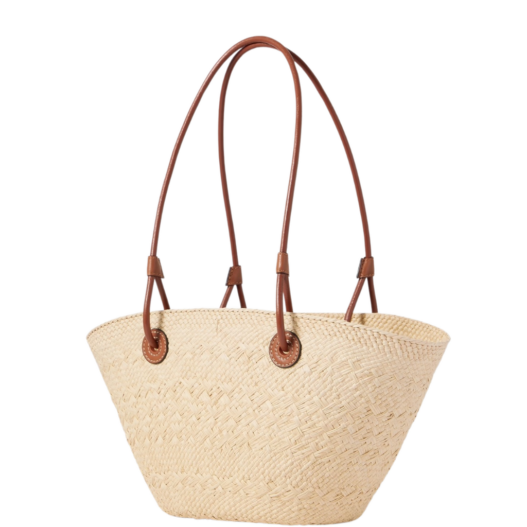 Woven Elegance - Veganes Leder Handtasche