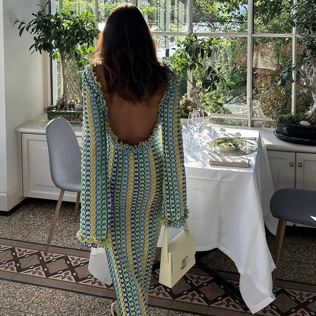 Crocheted Knitted Dress