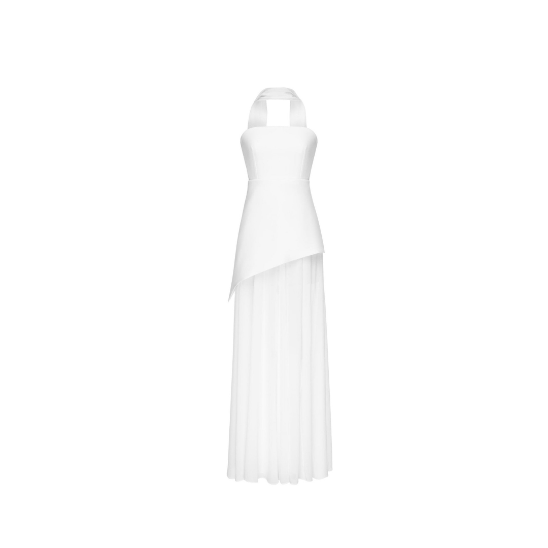 EtherealFlow - Neckholder Abendkleid