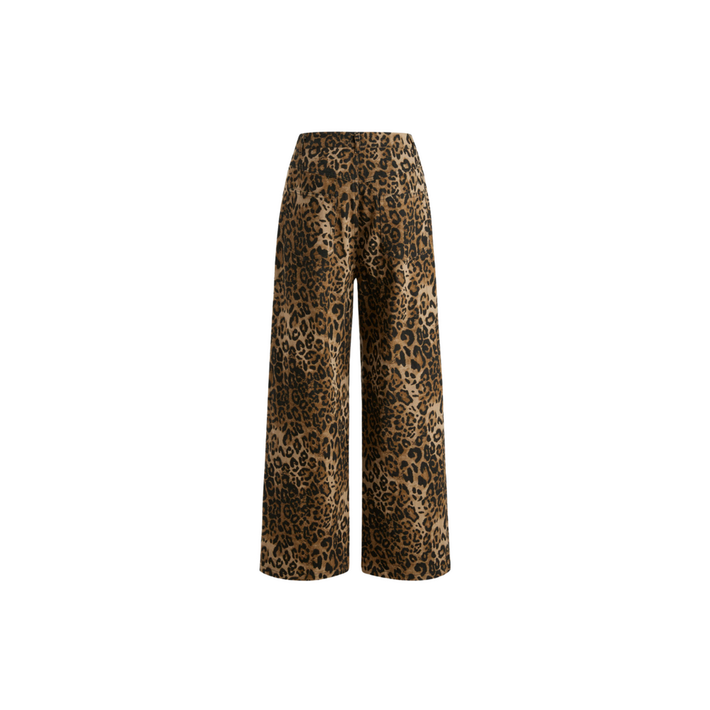 WildStride - Damen-Jeans mit Tierfellmuster