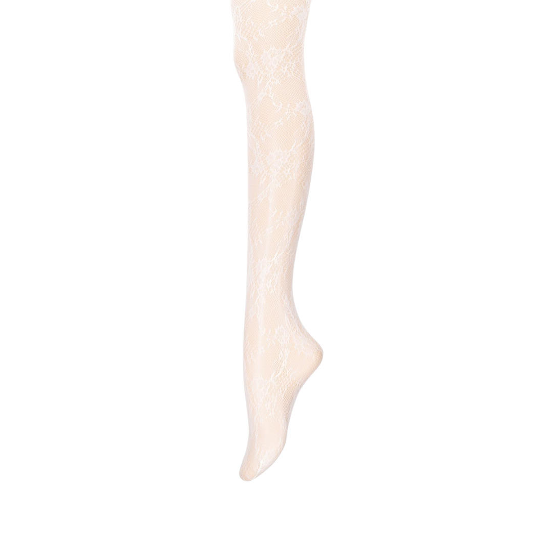 Sheer Blossom Tights