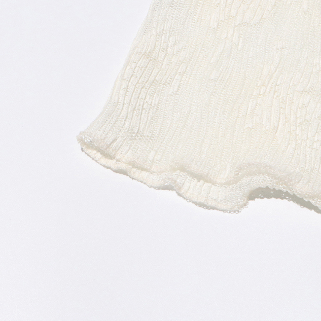 LaceWhisper - Weißes Spitzenkleid