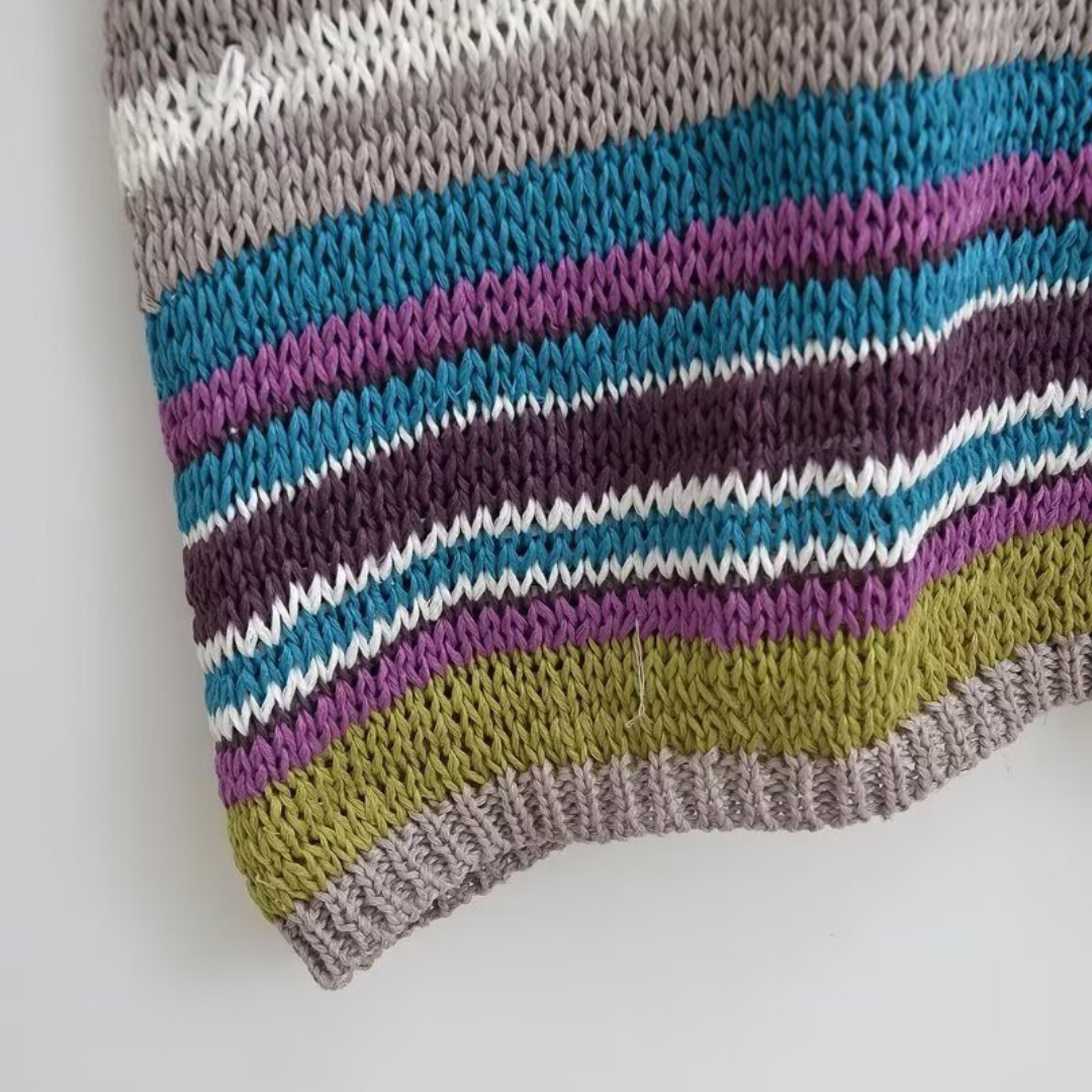 Striped Knitted Dress