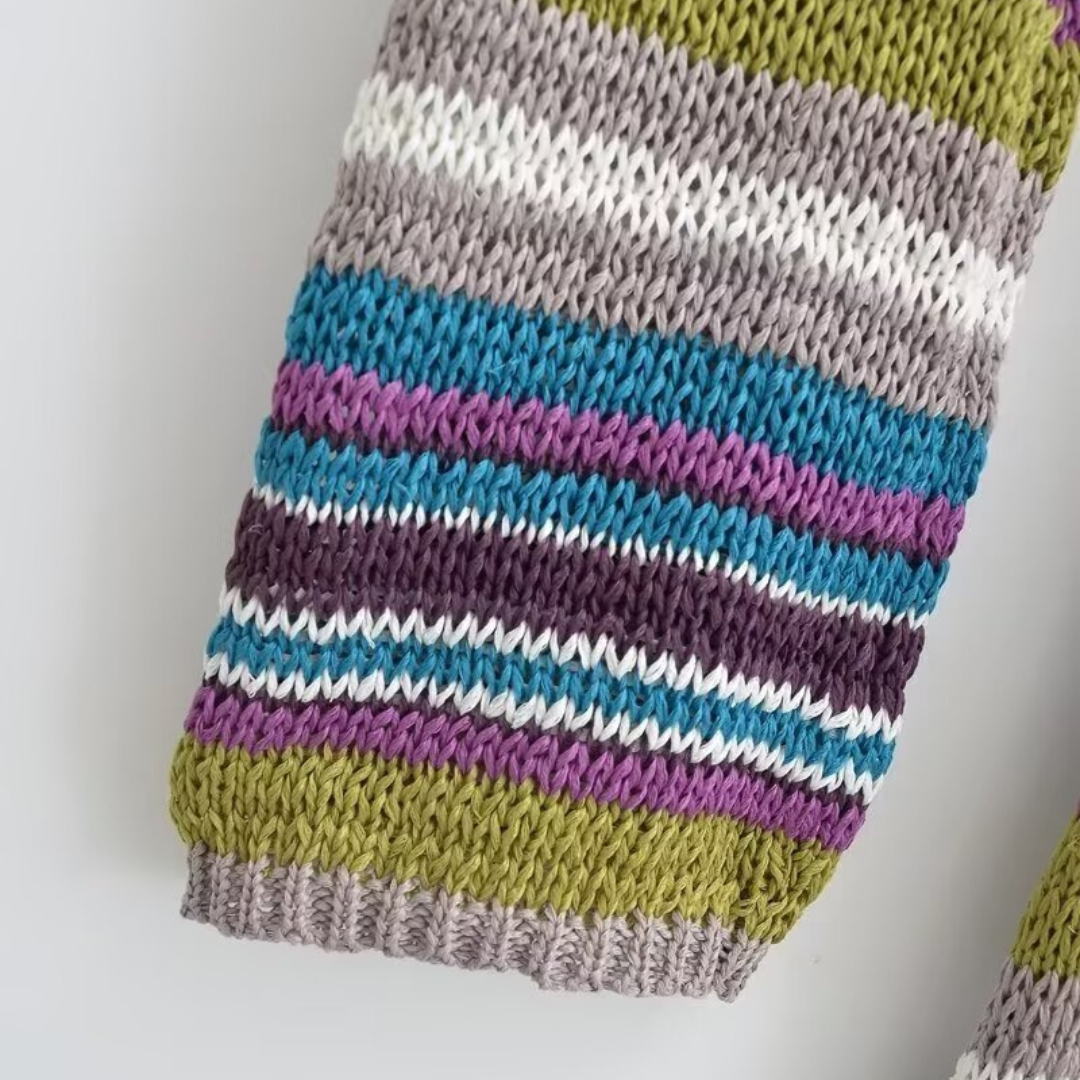 Striped Knitted Dress