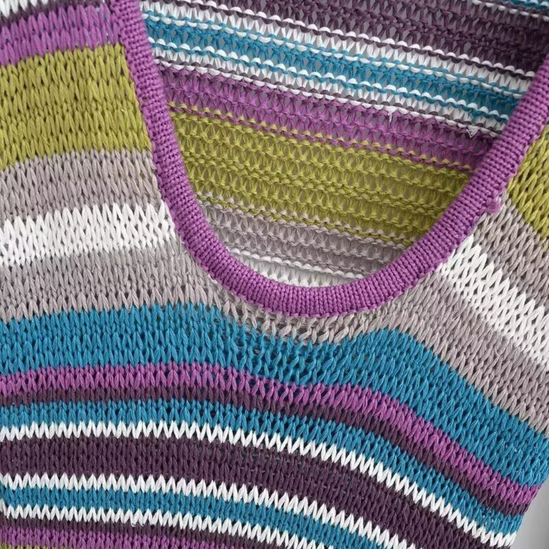 Striped Knitted Dress