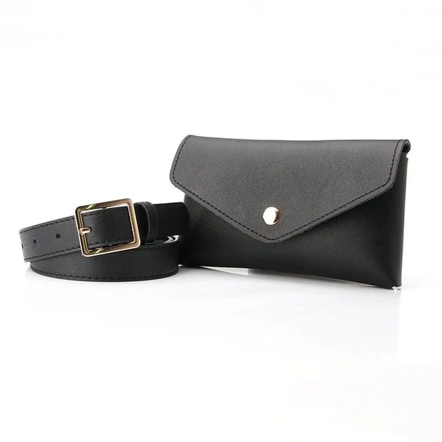 Breeze - Beige Bauchtasche aus Leinen mit Toffee-Akzenten