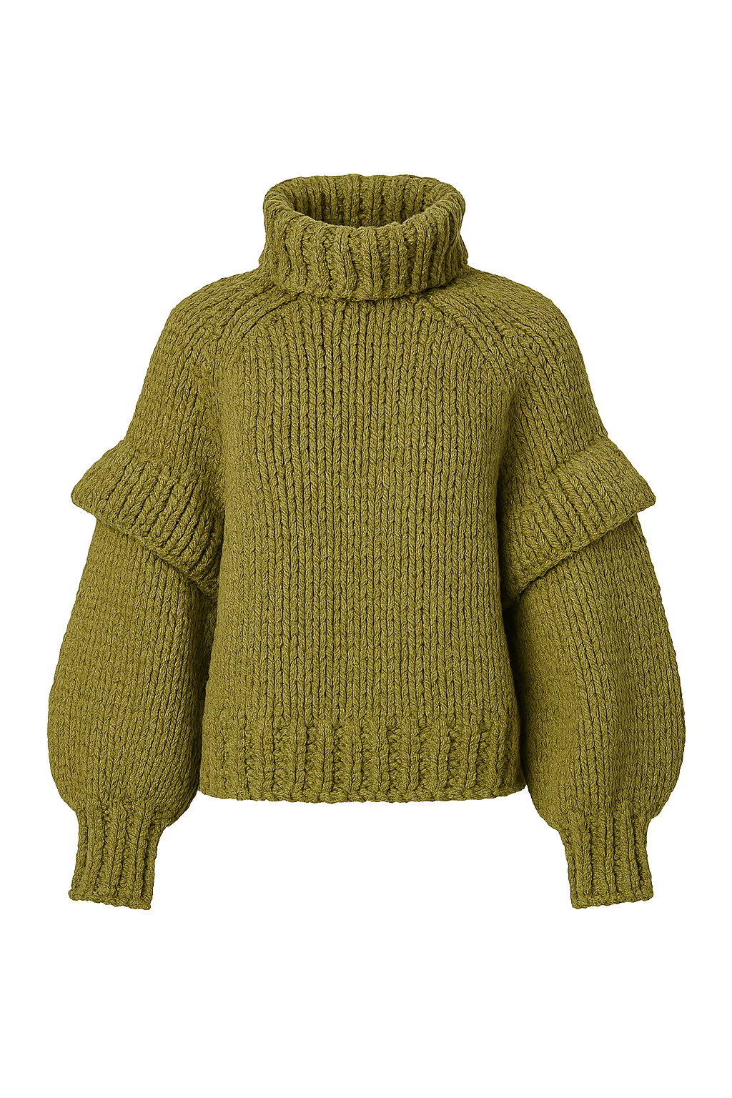 Chunky Damen-Strickpullover